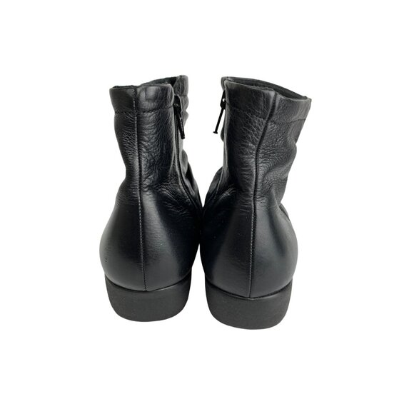 Women's Munro Riley Black Leather Boots size 5.5 - Picture 5 of 10